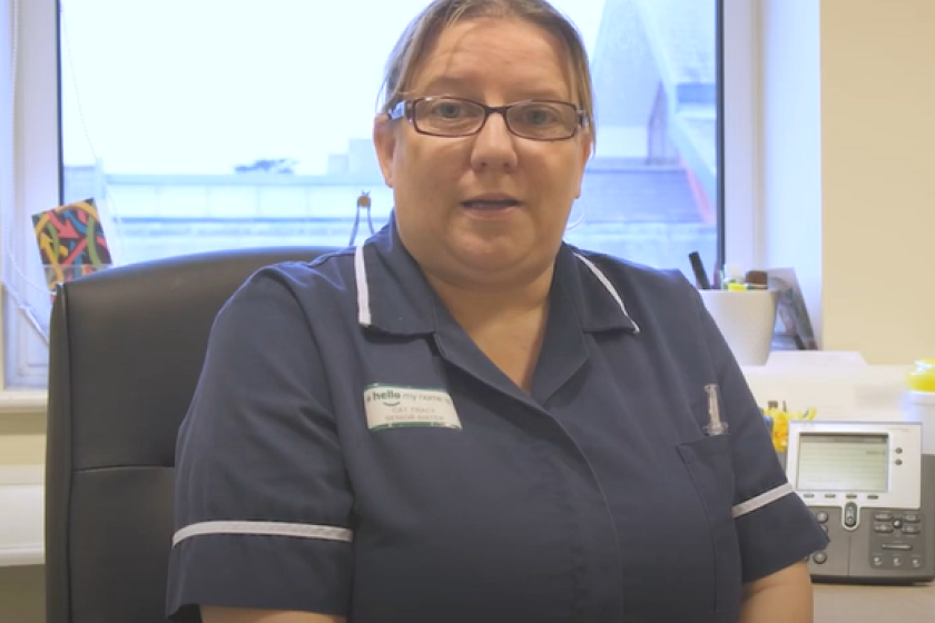 Cat Tracey, Senior Sister within Manx Care’s Women’s Health Team.